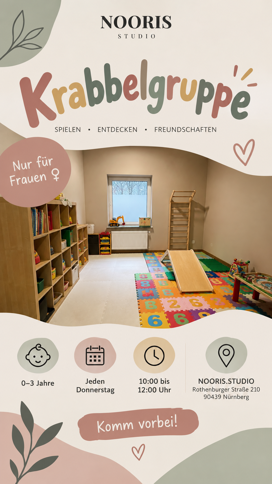 Krabbelgruppe Flyer